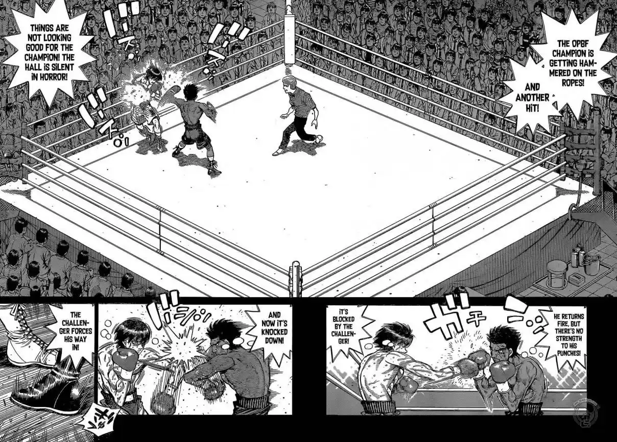 Hajime no Ippo Ch. 1231 Qualifications To Be A Pro