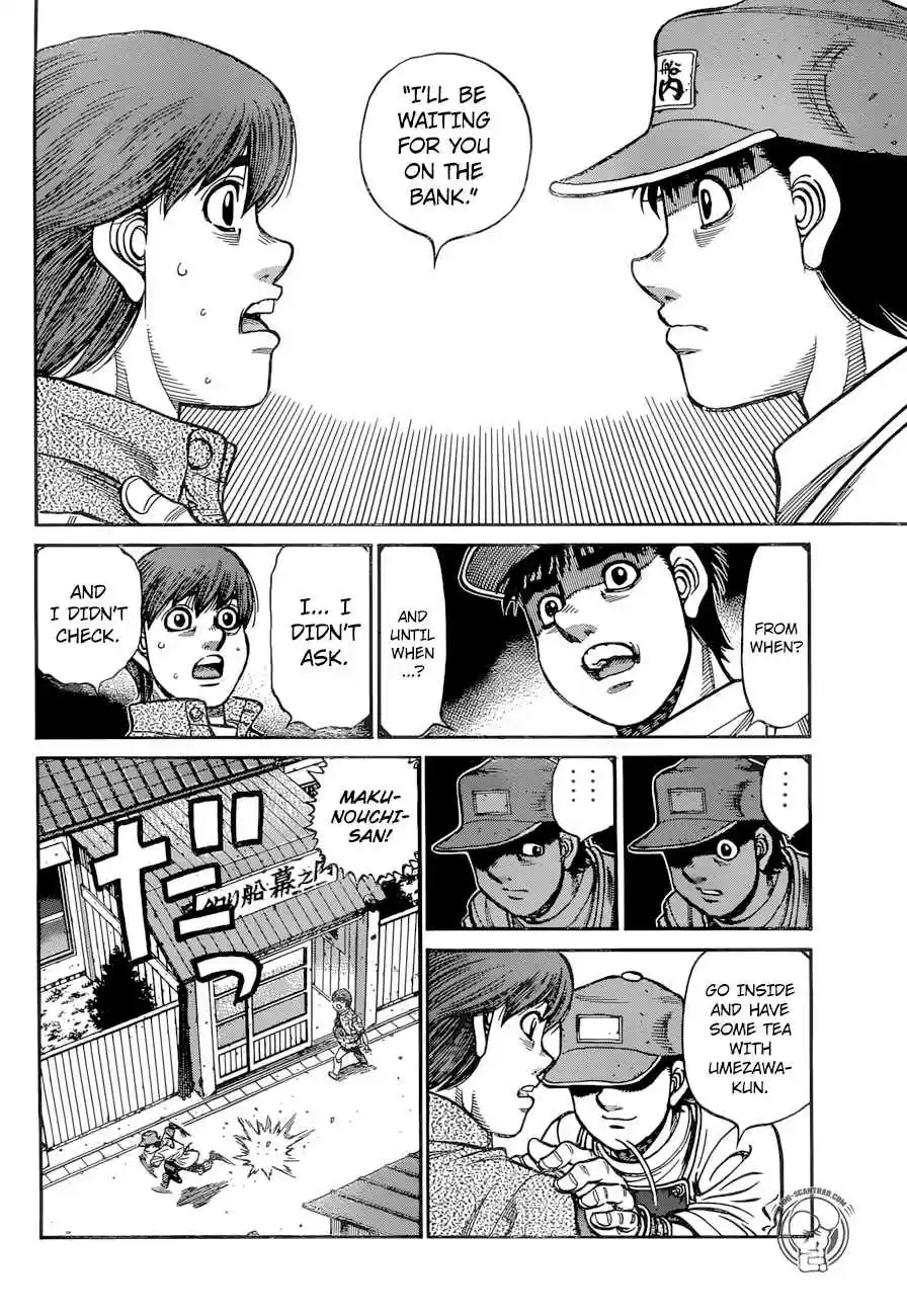 Hajime no Ippo Ch. 1237 Apology