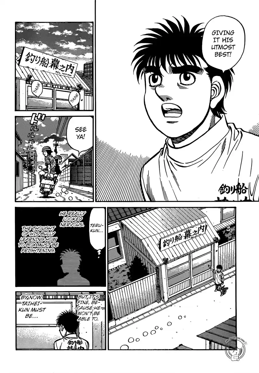 Hajime no Ippo Ch. 1238 A Fluttering Condition