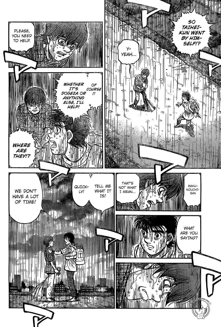 Hajime no Ippo Ch. 1242 A Heavy Storm