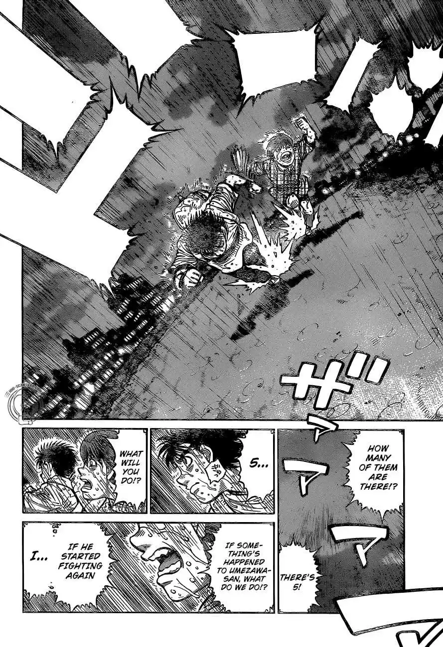 Hajime no Ippo Ch. 1242 A Heavy Storm