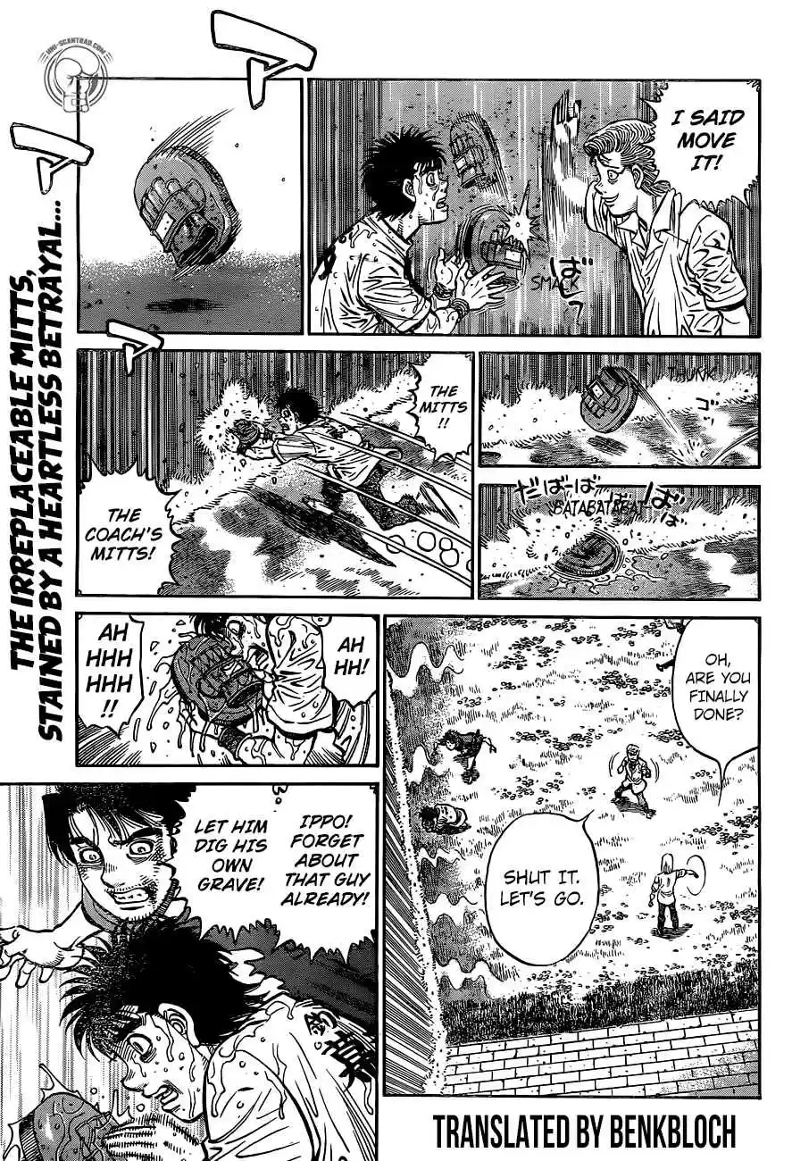 Hajime no Ippo Ch. 1242 A Heavy Storm