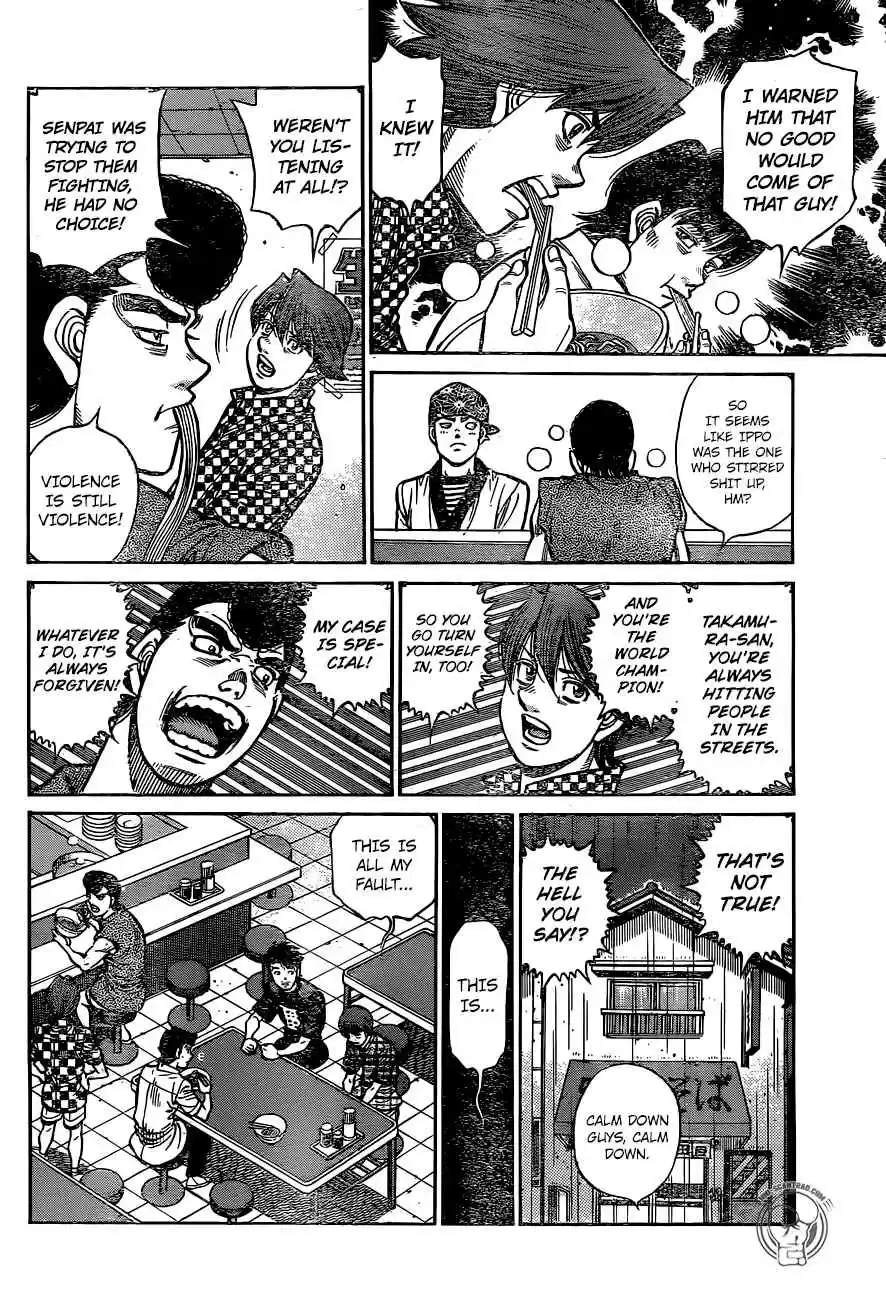 Hajime no Ippo Ch. 1244 Turning Himself In