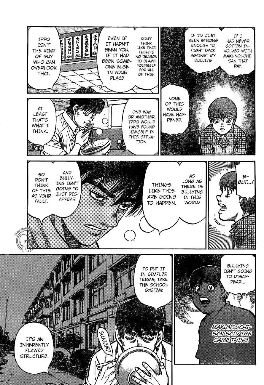 Hajime no Ippo Ch. 1244 Turning Himself In