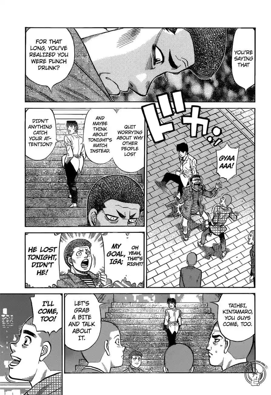 Hajime no Ippo Ch. 1263 Forgotten Teachings