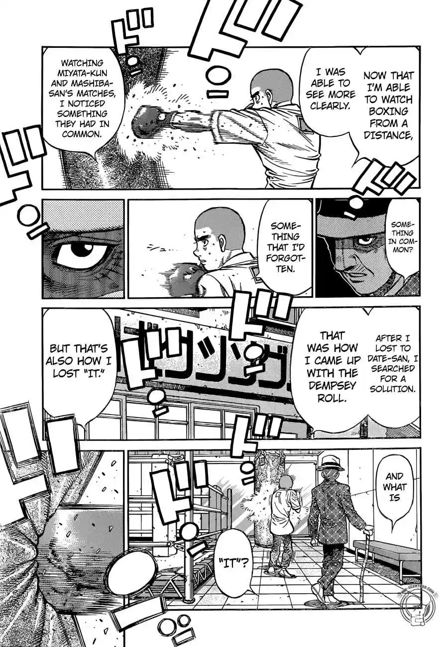 Hajime no Ippo Ch. 1263 Forgotten Teachings