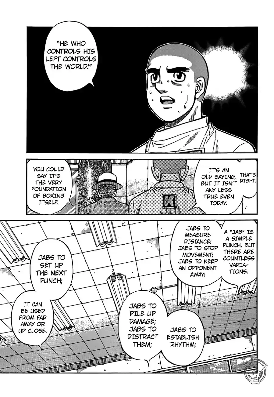 Hajime no Ippo Ch. 1264 The Sandbag's Silent Sway