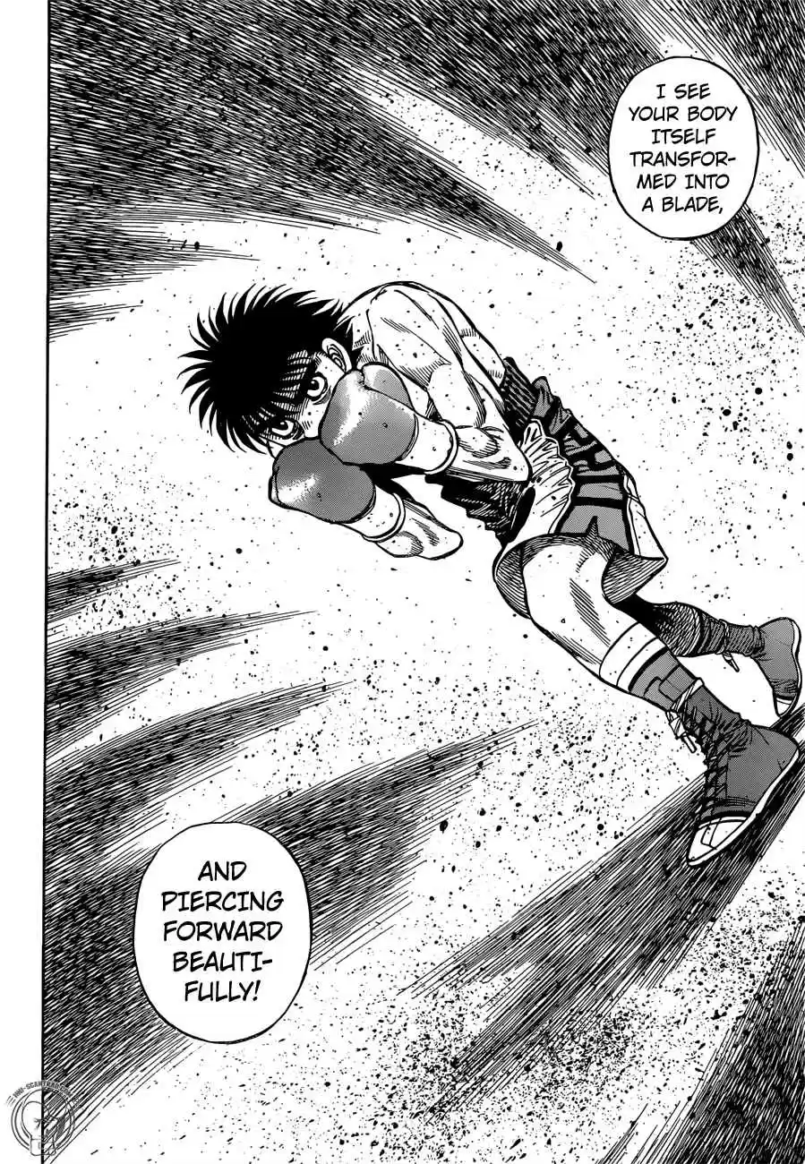 Hajime no Ippo Ch. 1264 The Sandbag's Silent Sway