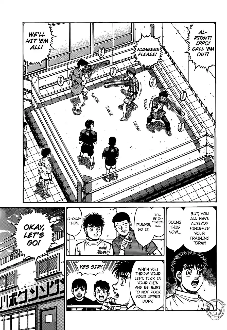 Hajime no Ippo Ch. 1271 I can die!