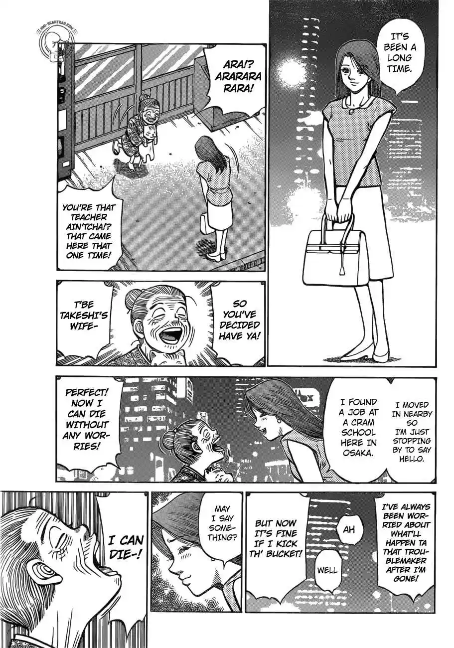 Hajime no Ippo Ch. 1271 I can die!