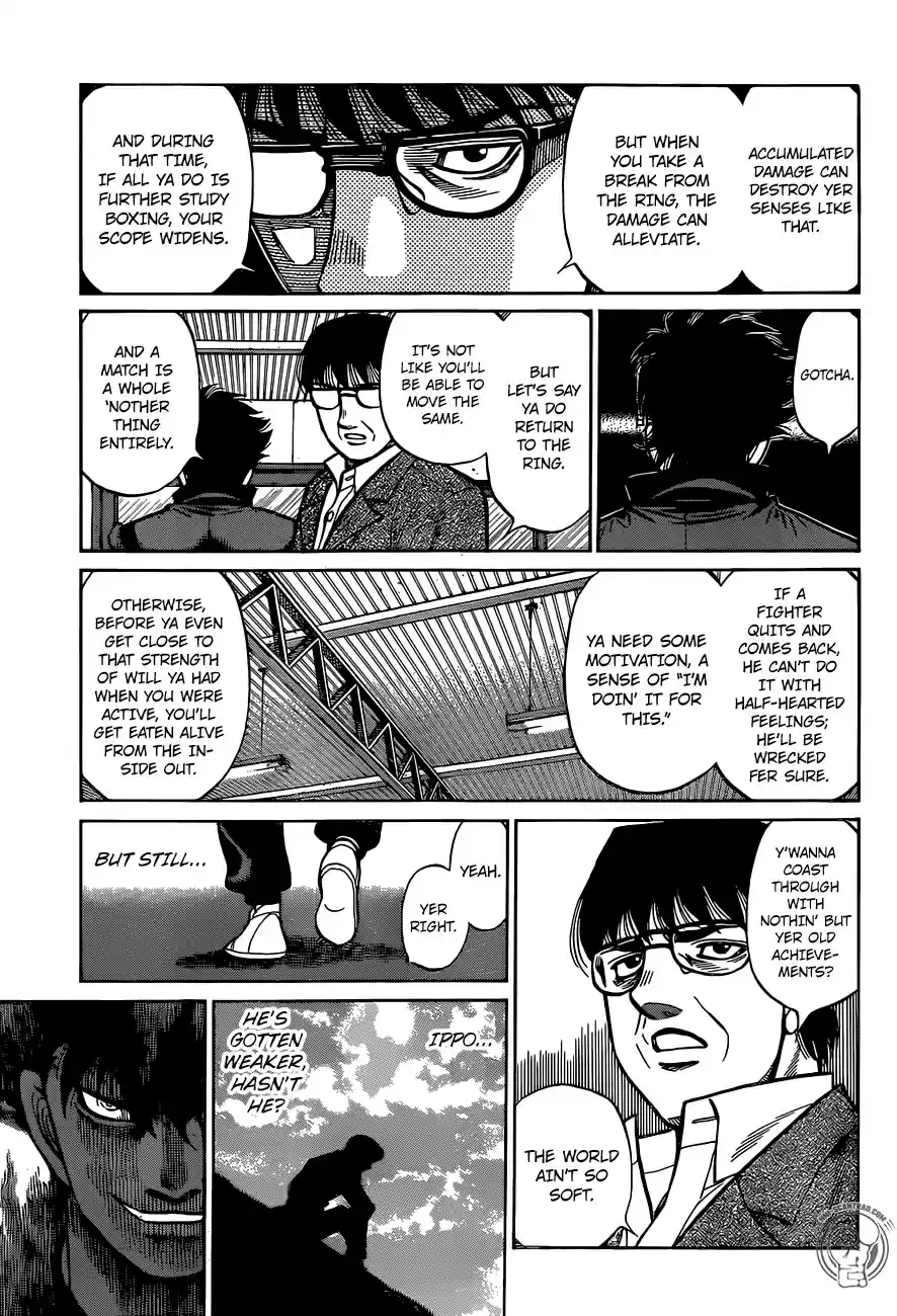 Hajime no Ippo Ch. 1294 Best Final Tune Up He Could Ask For