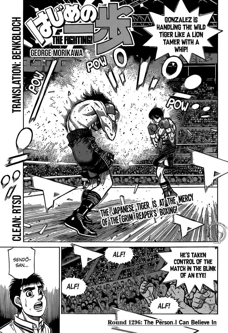 Hajime no Ippo Ch. 1296 The Person I Can Believe In