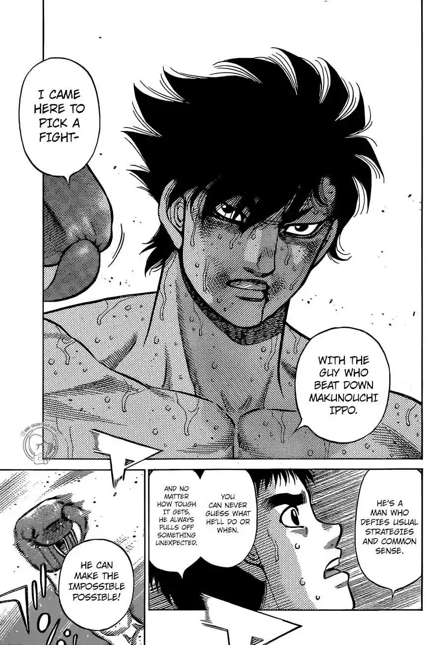 Hajime no Ippo Ch. 1296 The Person I Can Believe In