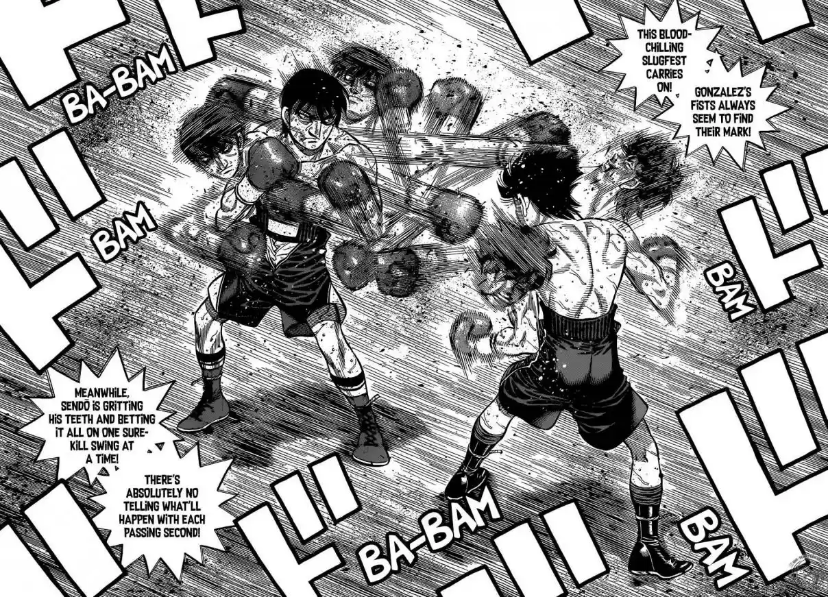 Hajime no Ippo Ch. 1300 The Second Great Quake