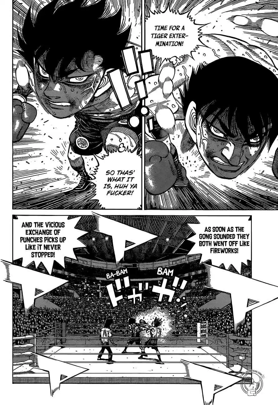 Hajime no Ippo Ch. 1300 The Second Great Quake