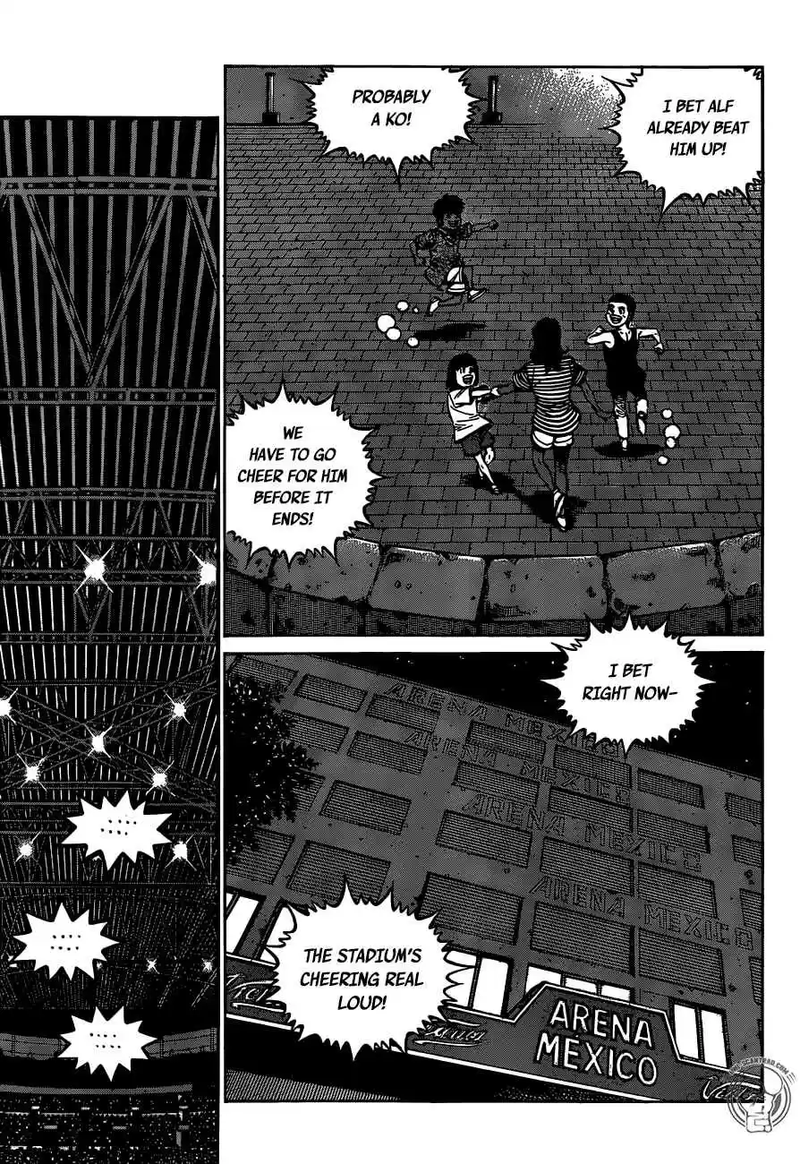 Hajime no Ippo Ch. 1302 The Tiger is Exhausted