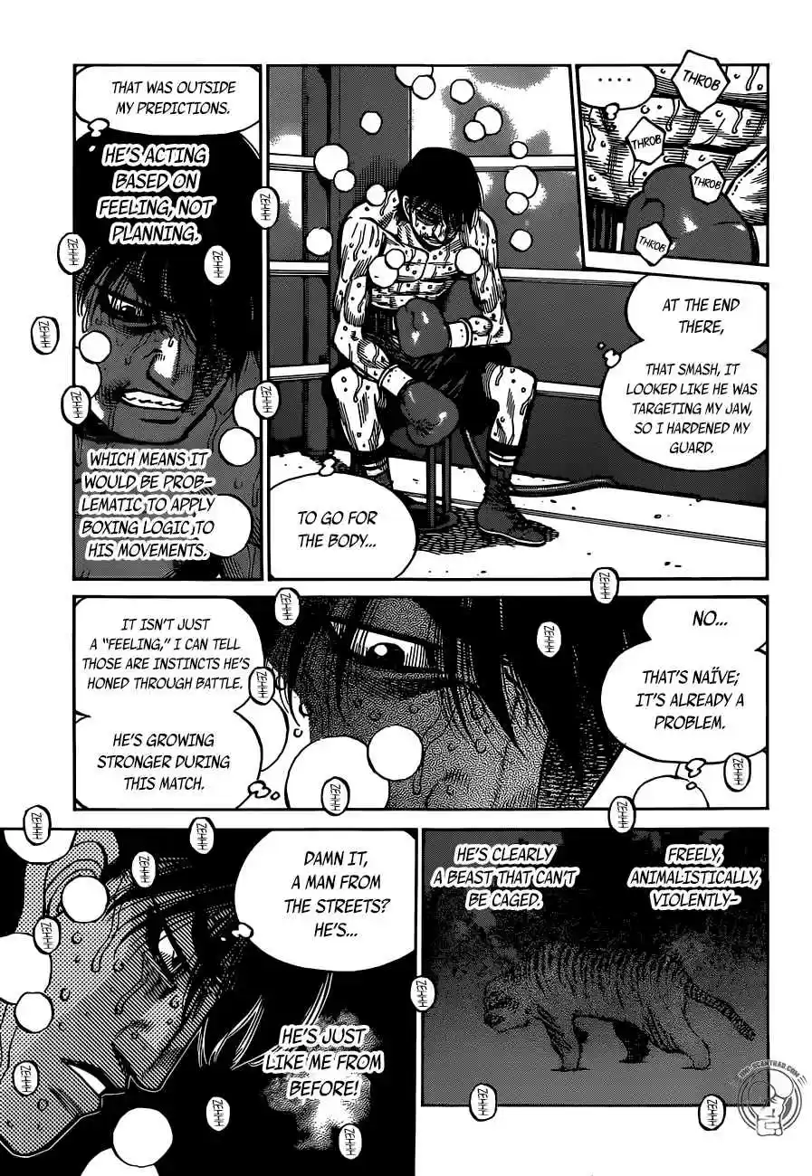 Hajime no Ippo Ch. 1302 The Tiger is Exhausted