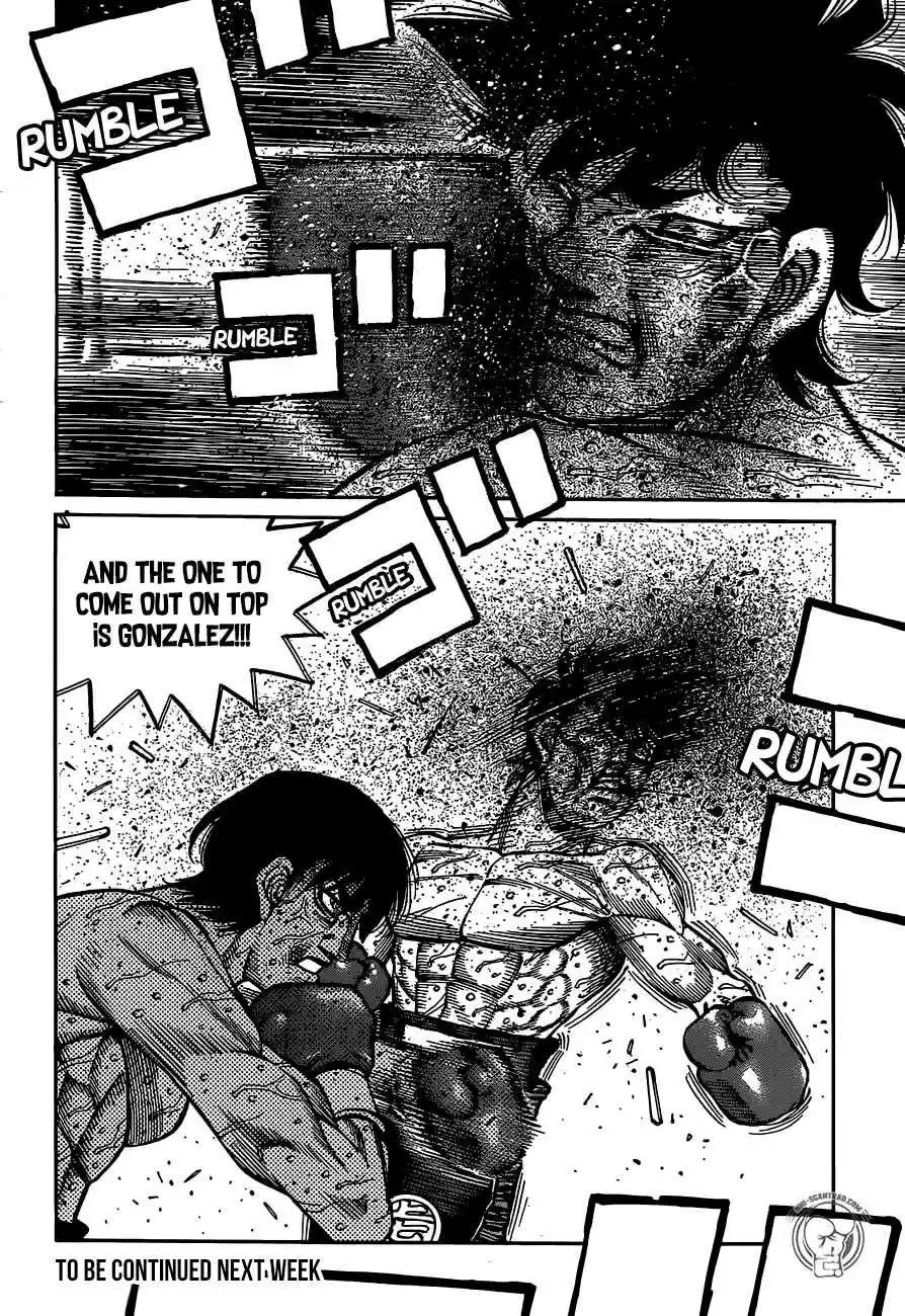 Hajime no Ippo Ch. 1302 The Tiger is Exhausted