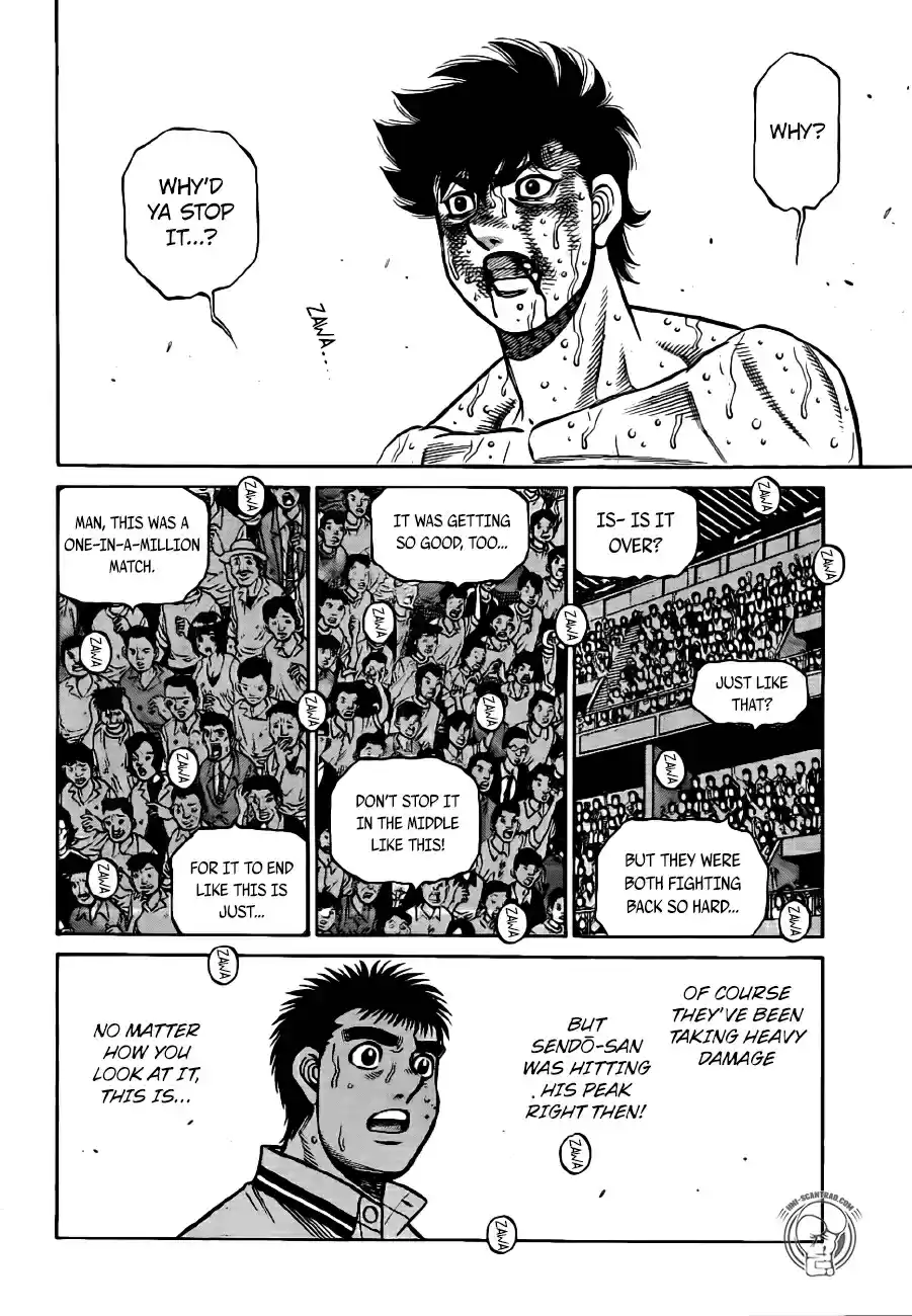 Hajime no Ippo Ch. 1304 Don't Cool Him Down