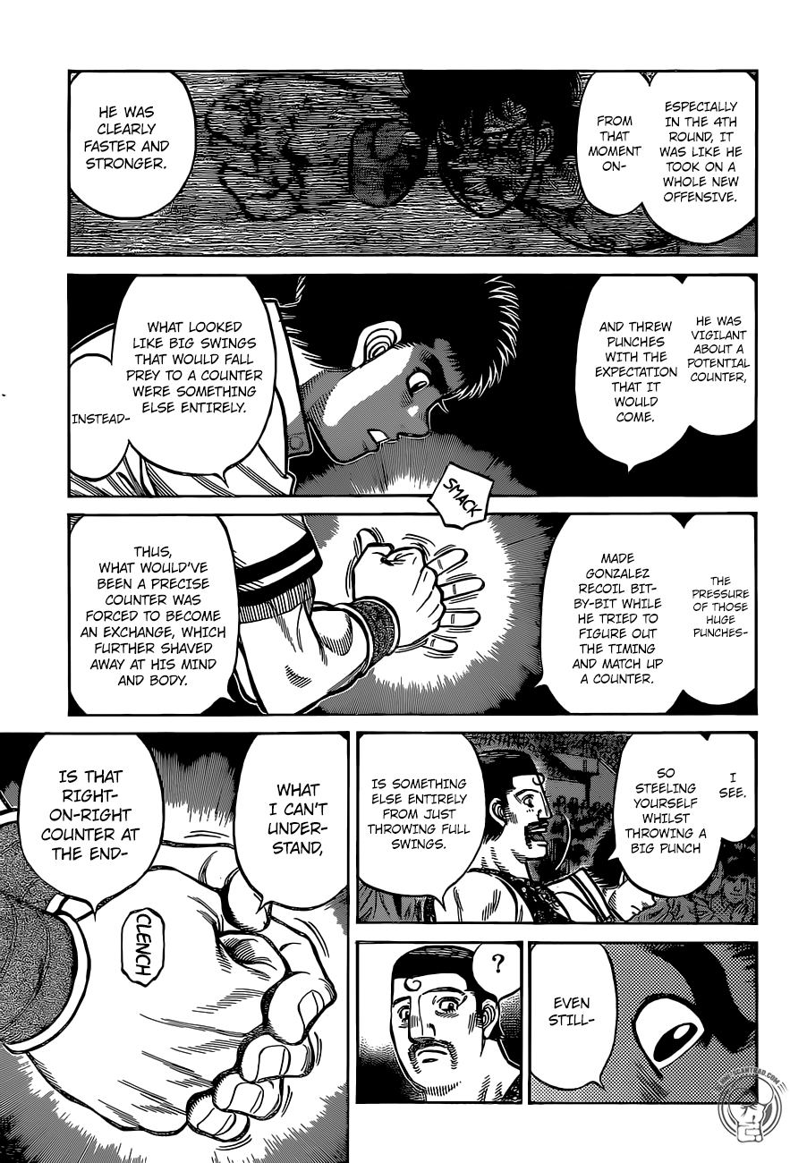 Hajime no Ippo Ch. 1309 Magic Words