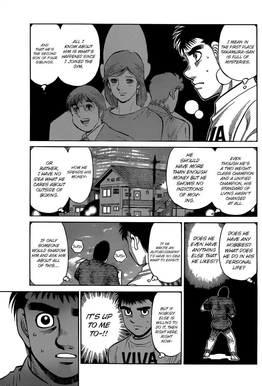 Hajime no Ippo Ch. 1321 His Back Says Everything