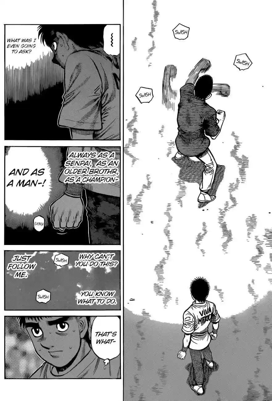 Hajime no Ippo Ch. 1321 His Back Says Everything