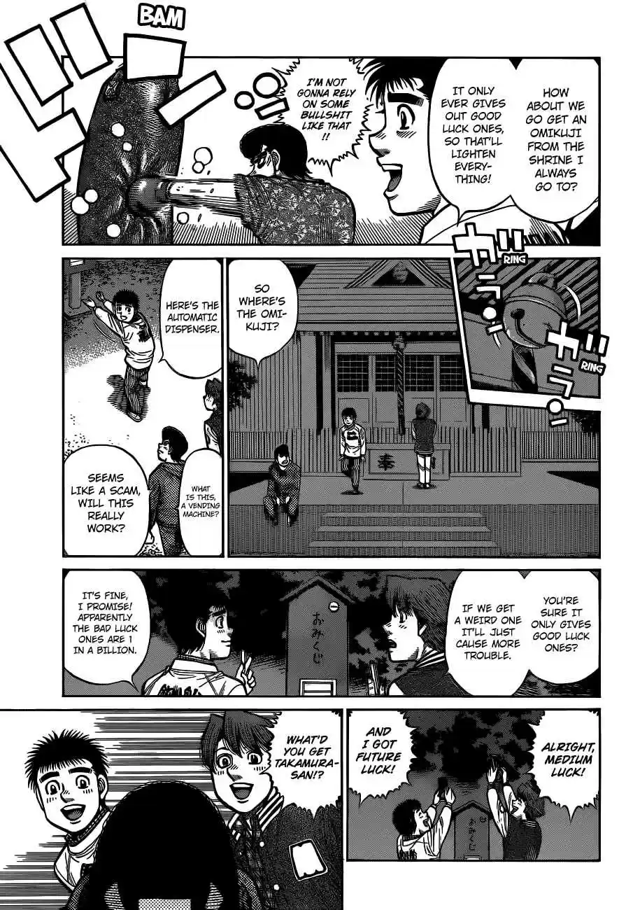 Hajime no Ippo Ch. 1321 His Back Says Everything