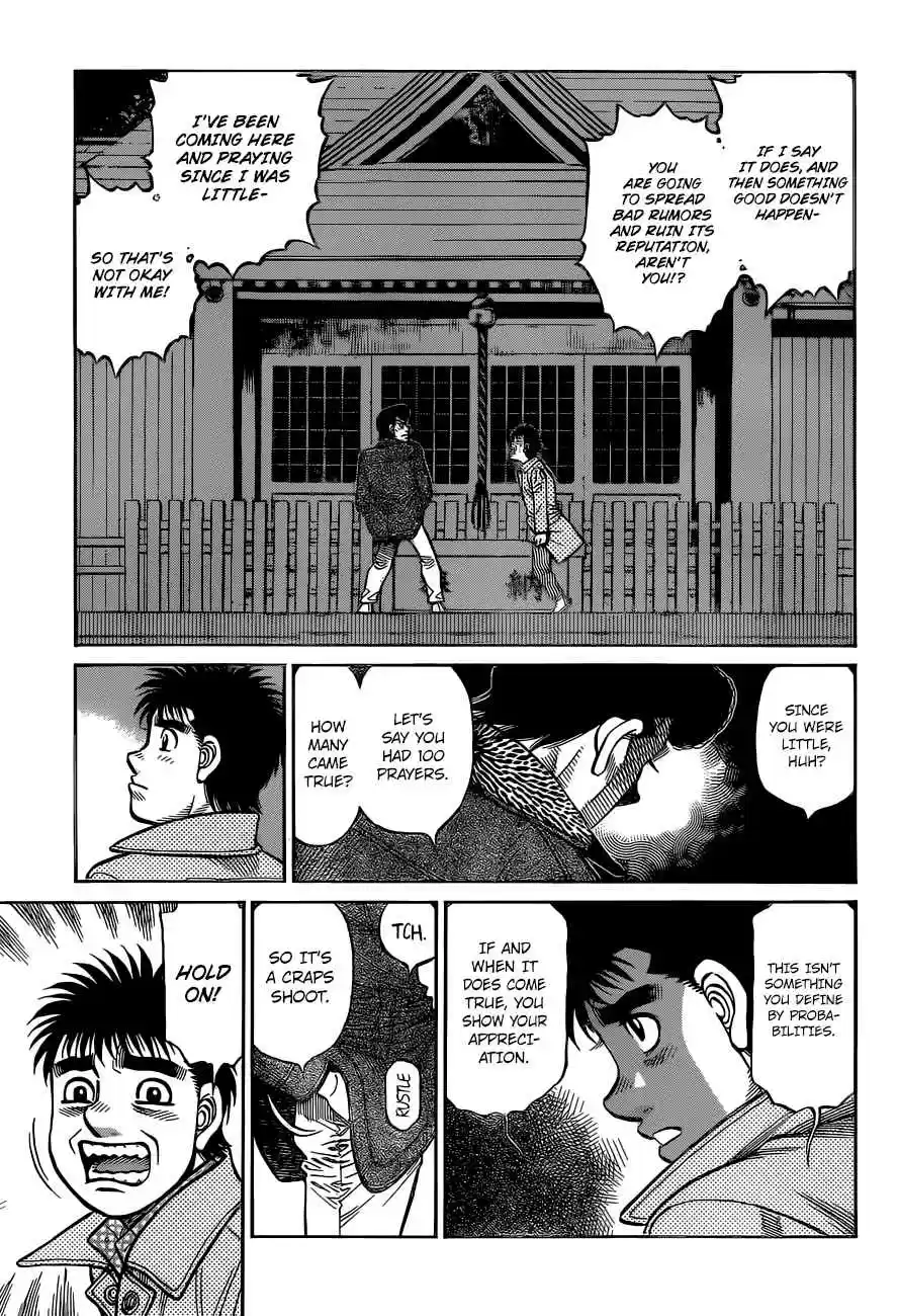 Hajime no Ippo Ch. 1329 A Request of the Gods