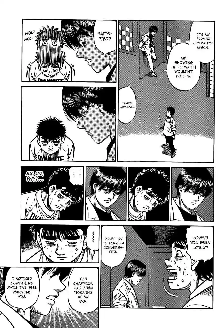 Hajime no Ippo Ch. 1333 Do We Understand Each Other?