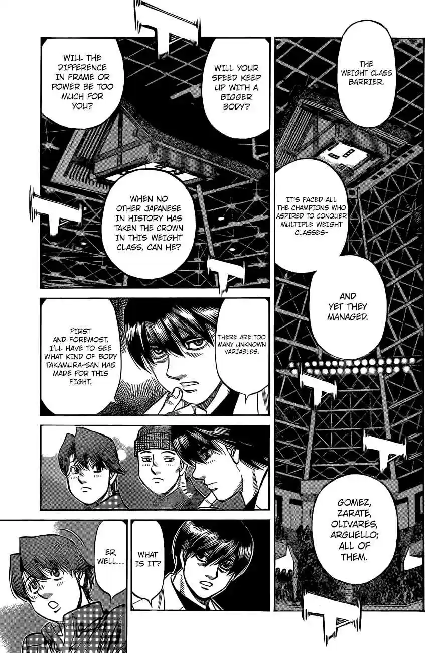 Hajime no Ippo Ch. 1333 Do We Understand Each Other?