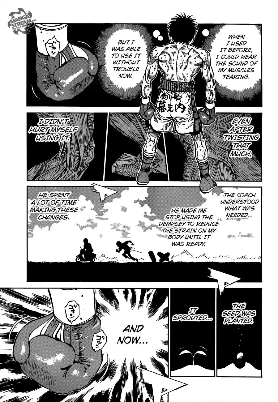 Hajime no Ippo Chapter 1184: Boulder