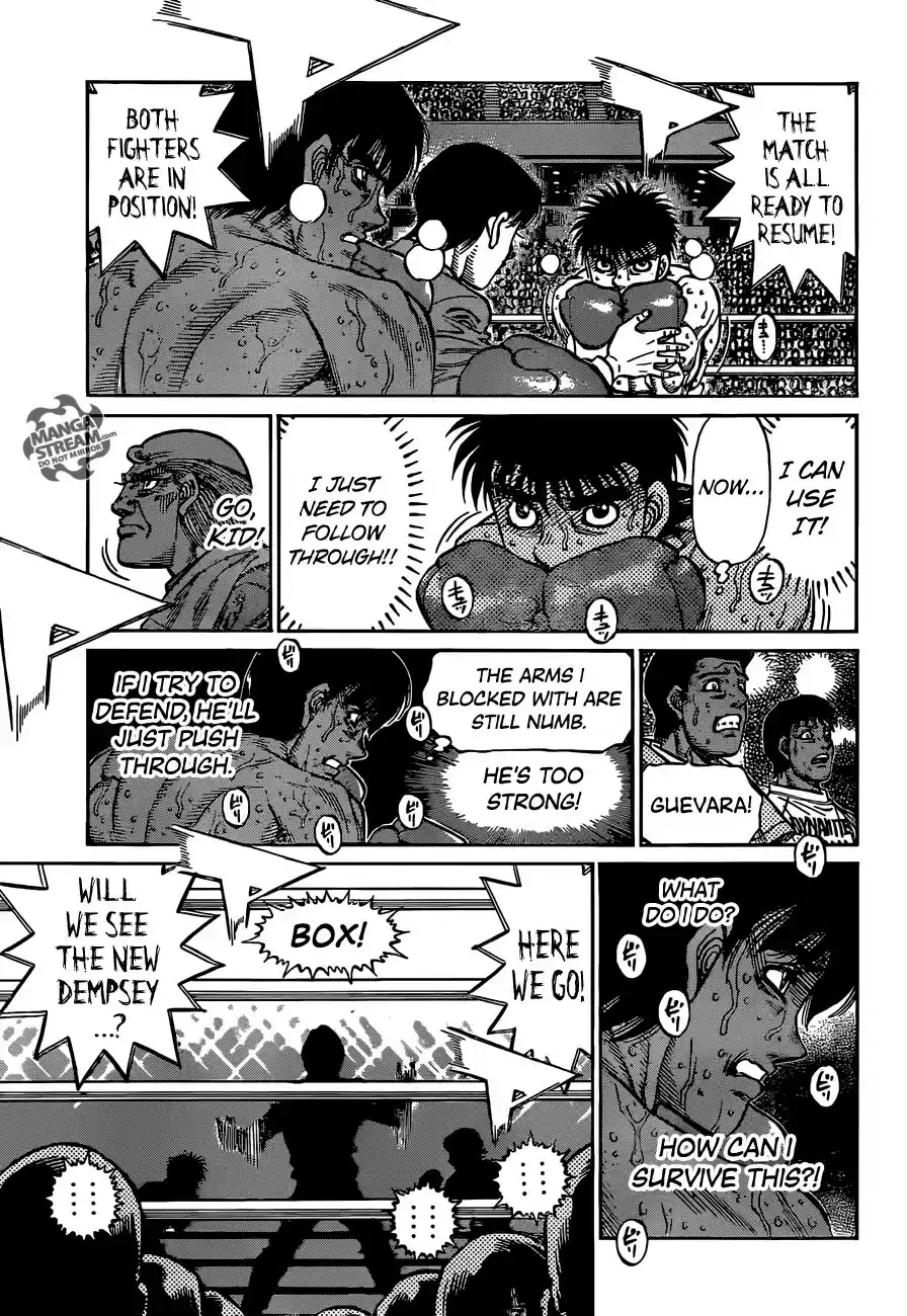 Hajime no Ippo Chapter 1184: Boulder