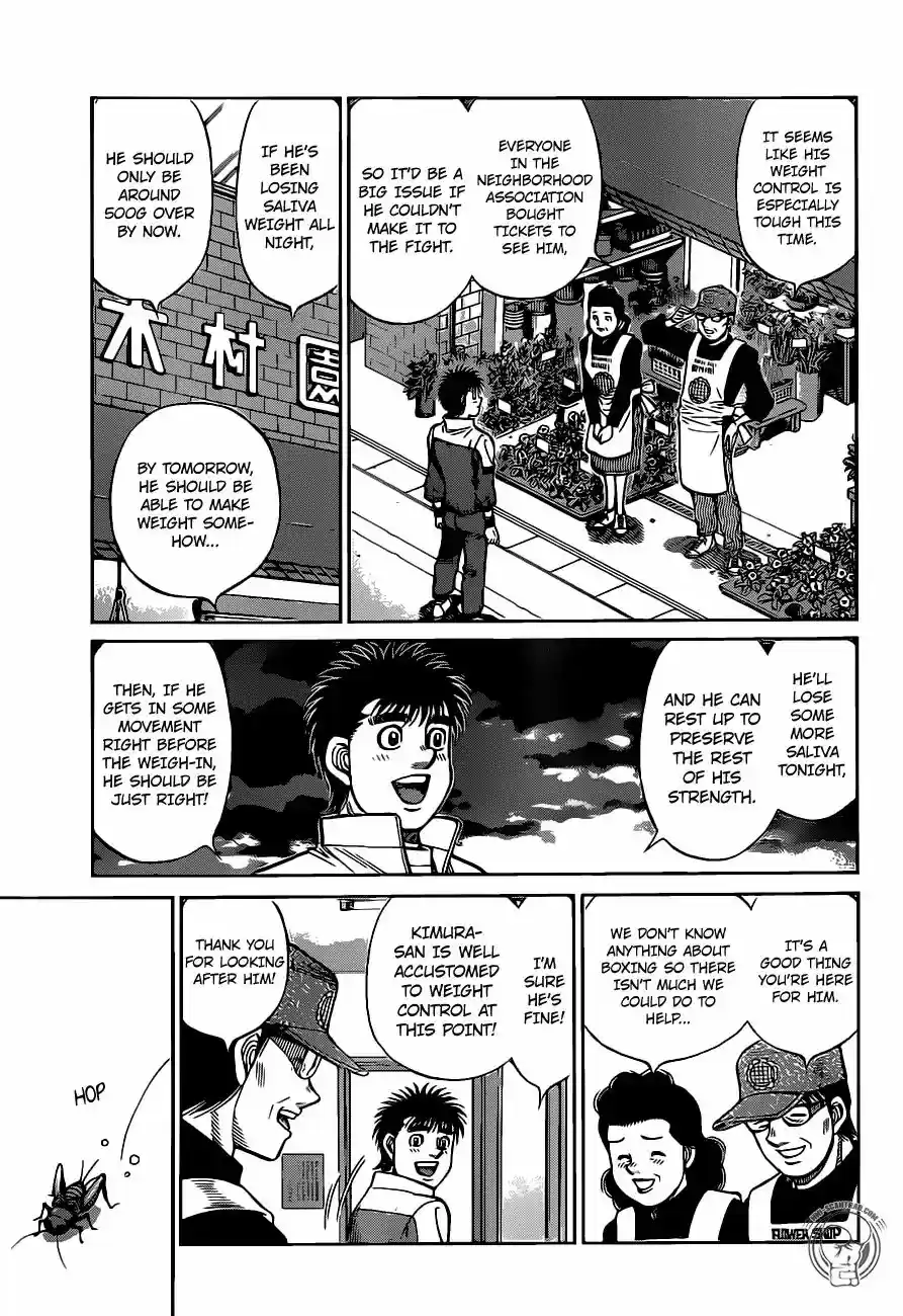 Hajime no Ippo Chapter 1283: One More Kilogram