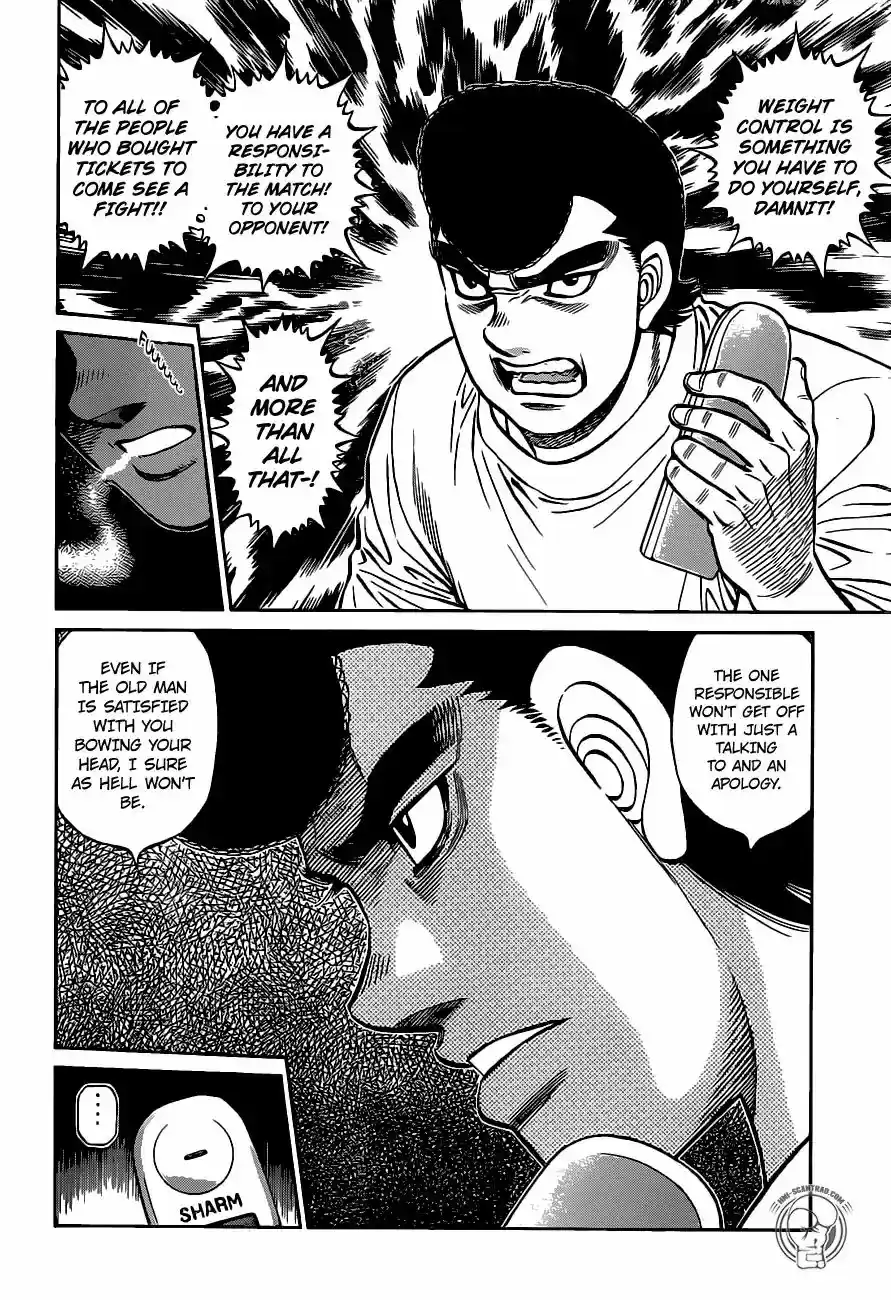 Hajime no Ippo Chapter 1283: One More Kilogram