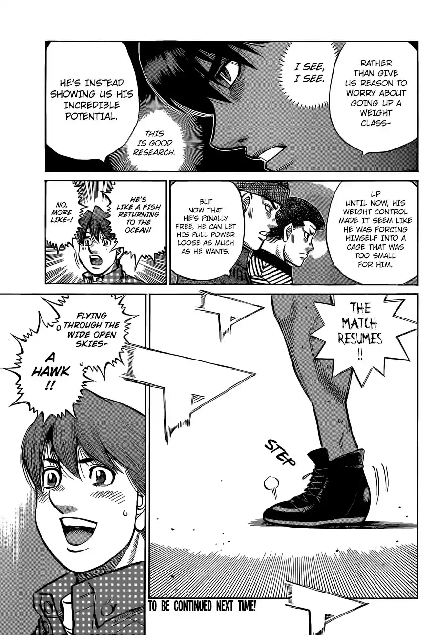 Hajime No Ippo Chapter 1339: Overflowing