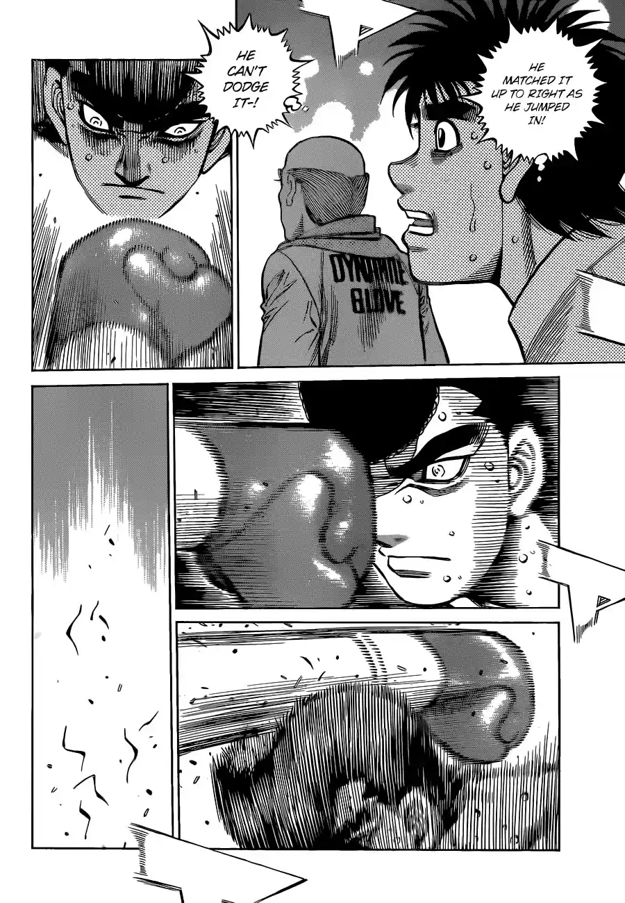 Hajime No Ippo Chapter 1342: Round 1342: The Champion's Counter