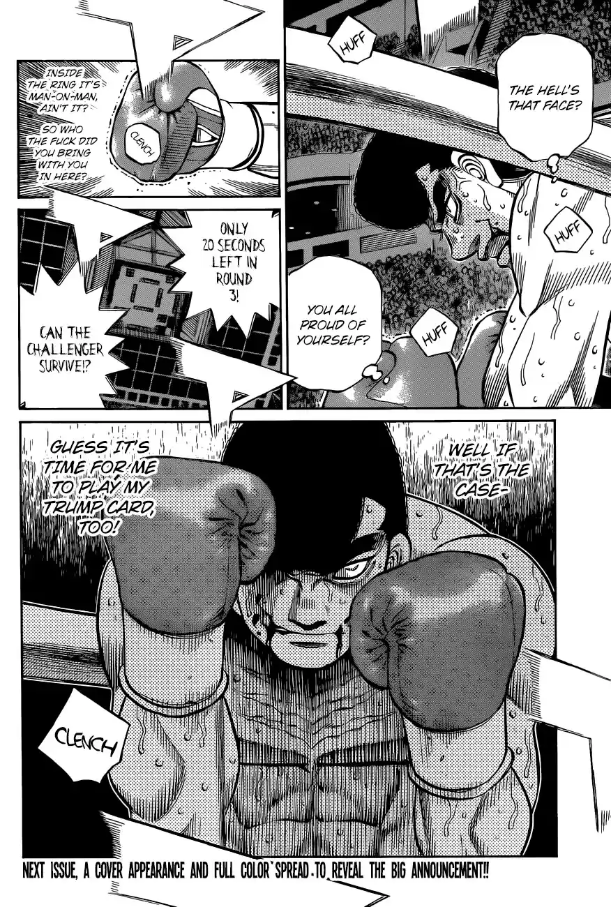 Hajime No Ippo Chapter 1343: Round 1343: God's Divine Protection