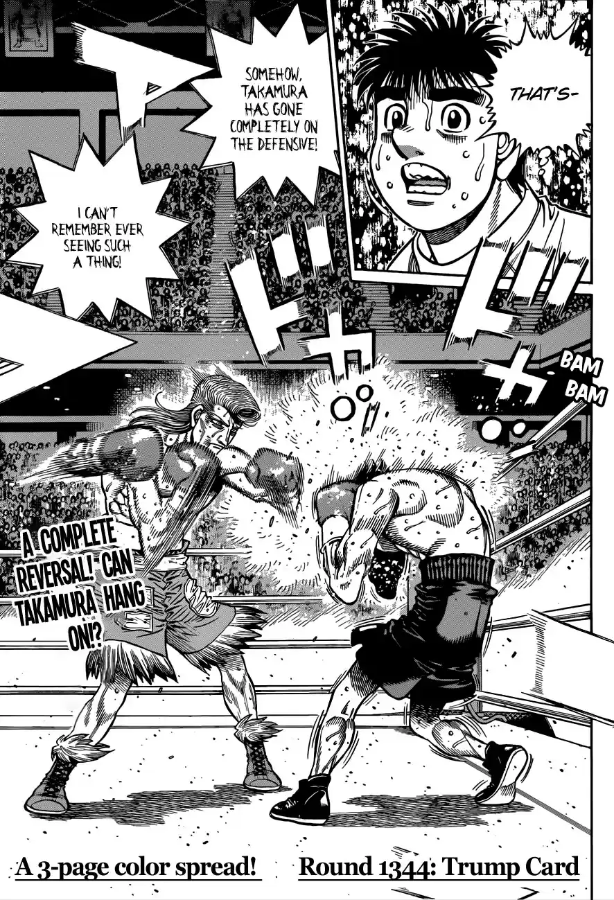 Hajime No Ippo Chapter 1344: Round 1344: Trump Card