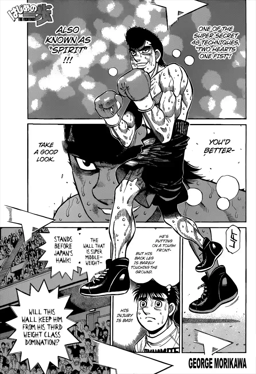 Hajime No Ippo Chapter 1345: Round 1345: Two Hearts, One Fist