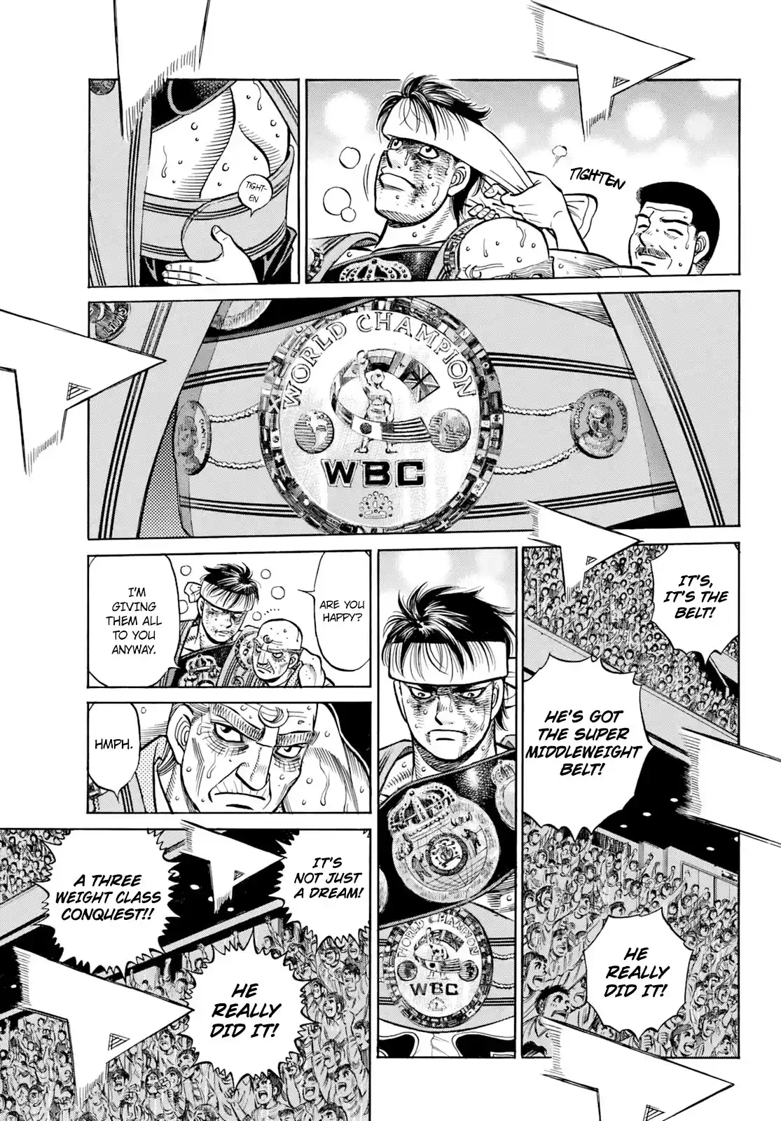 Hajime No Ippo Chapter 1347: In This Fist