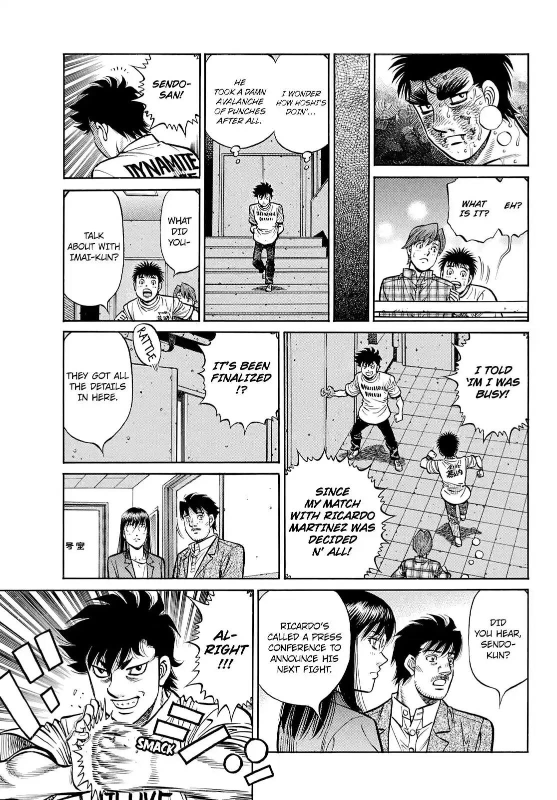 Hajime No Ippo Chapter 1357