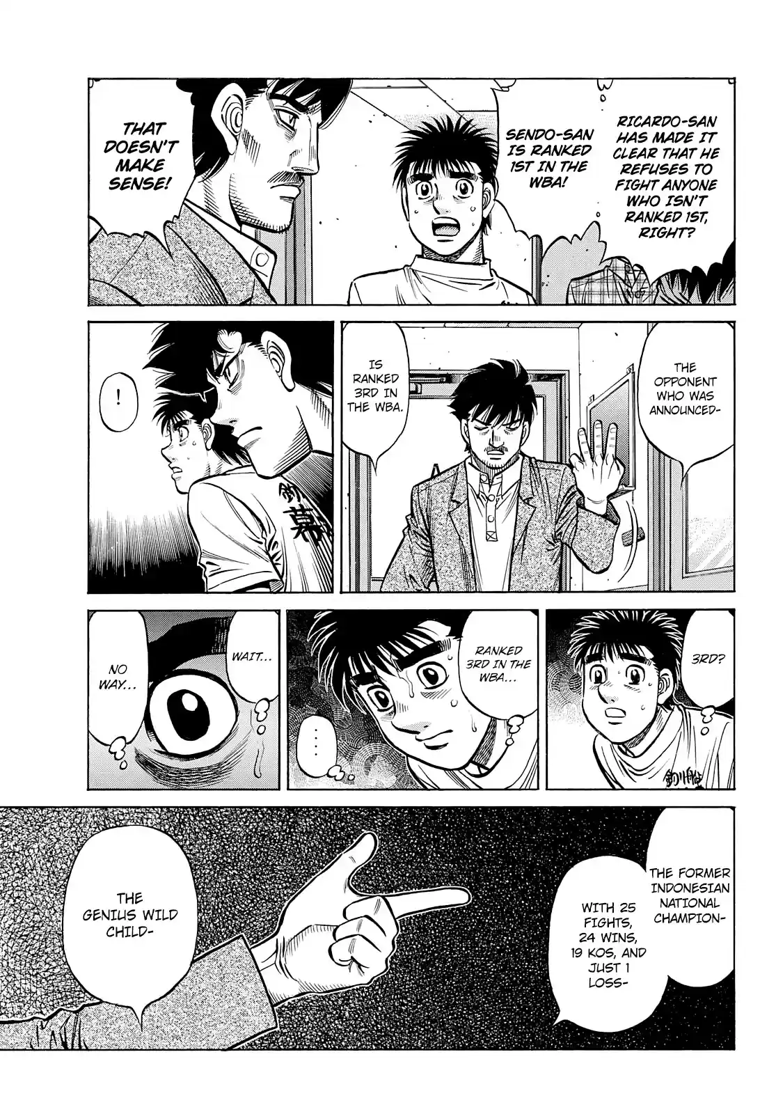 Hajime No Ippo Chapter 1358
