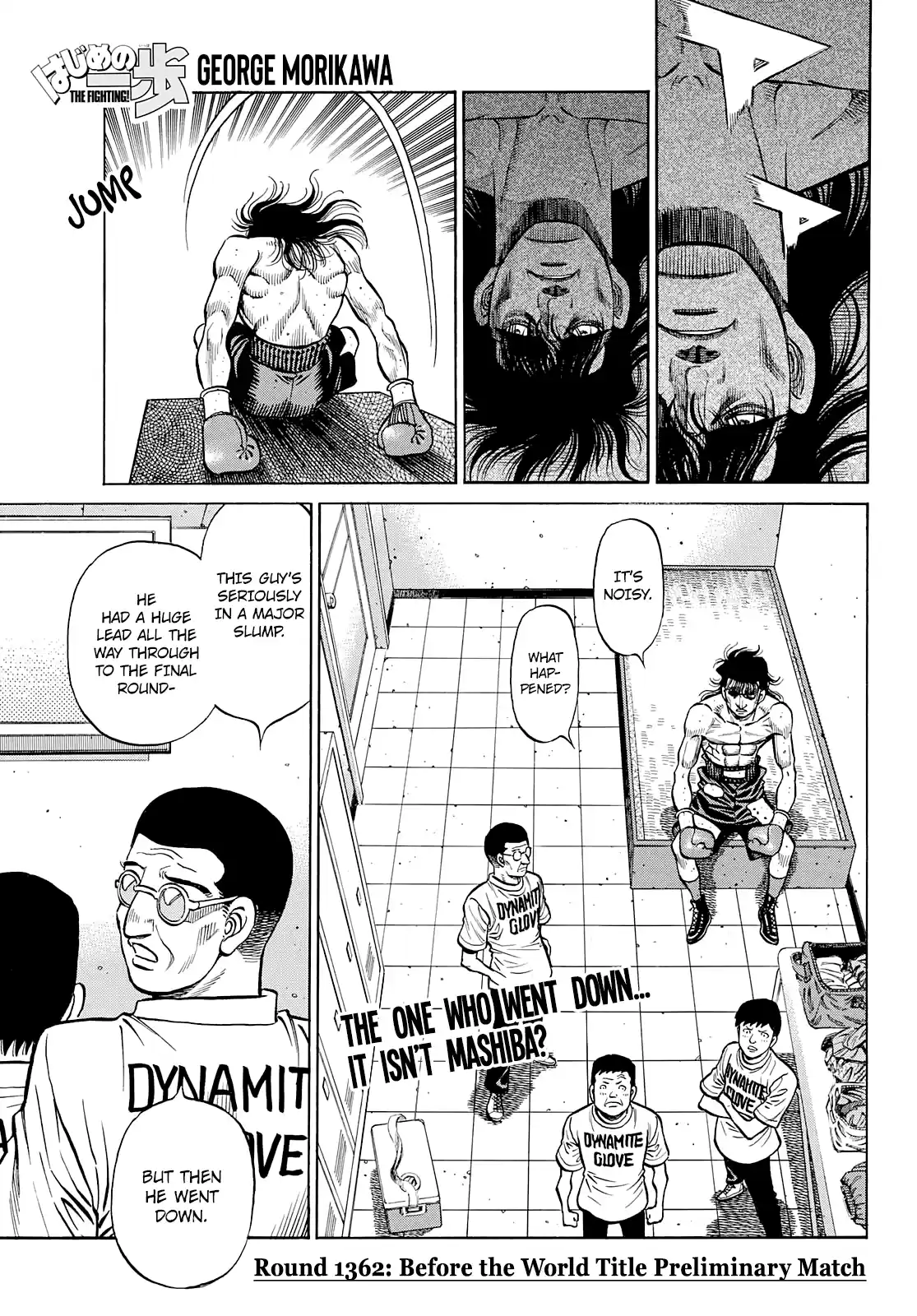 Hajime No Ippo Chapter 1362