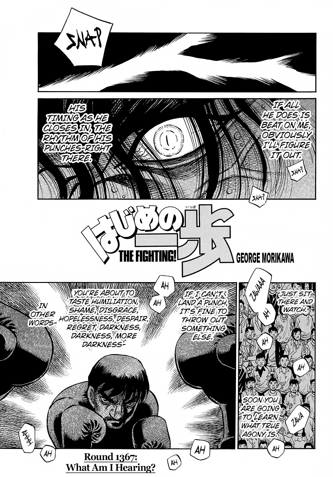 Hajime No Ippo Chapter 1367