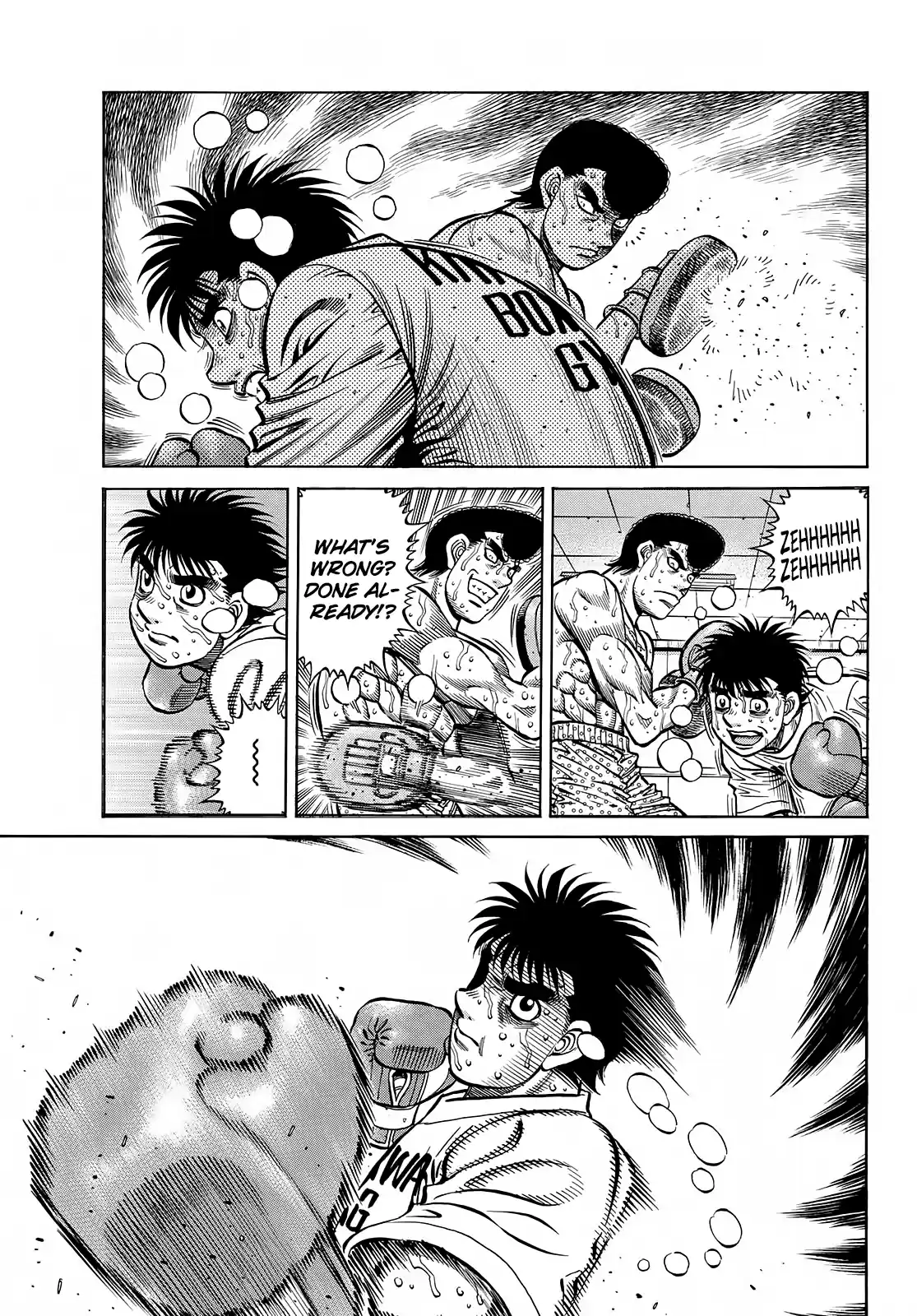 Hajime No Ippo Chapter 1377