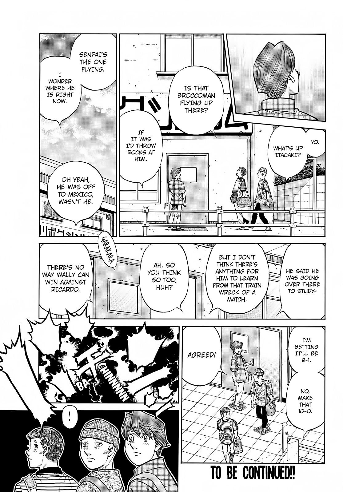 Hajime No Ippo Chapter 1380