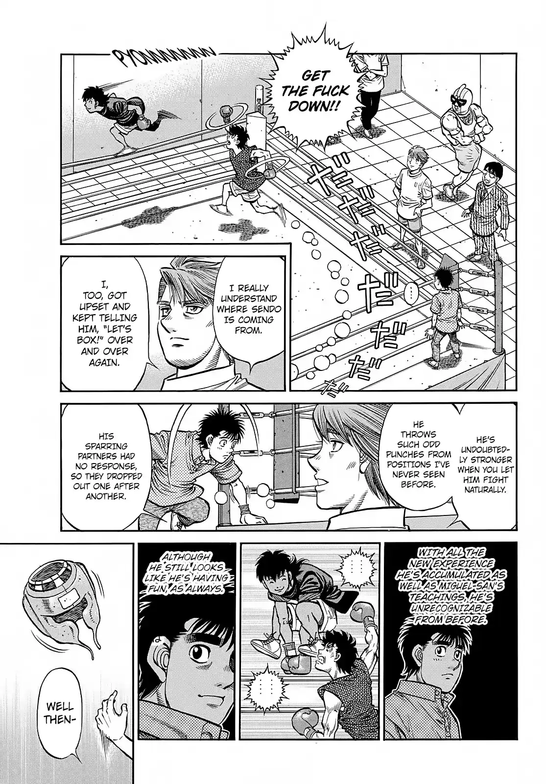 Hajime No Ippo Chapter 1383