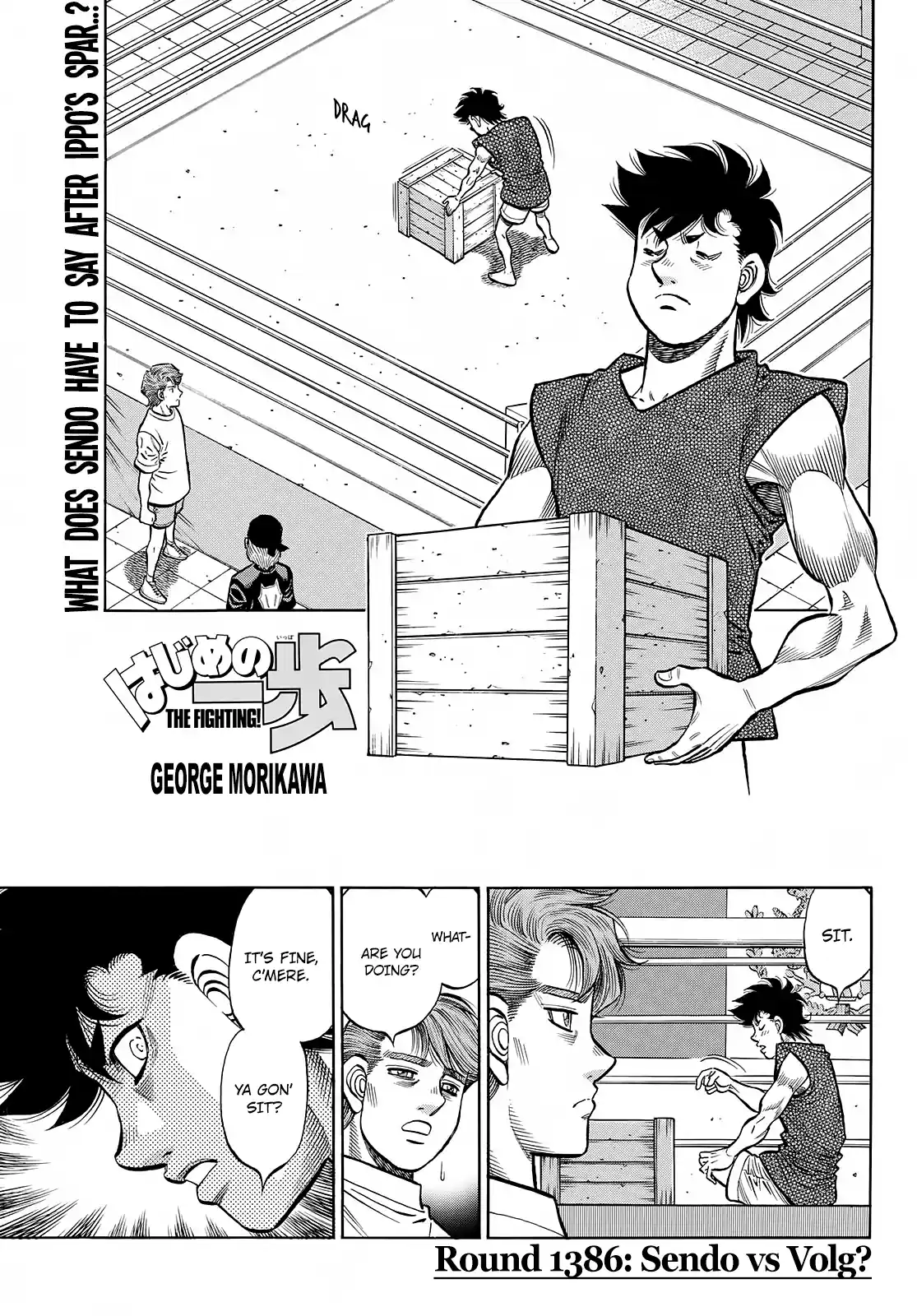 Hajime No Ippo Chapter 1386