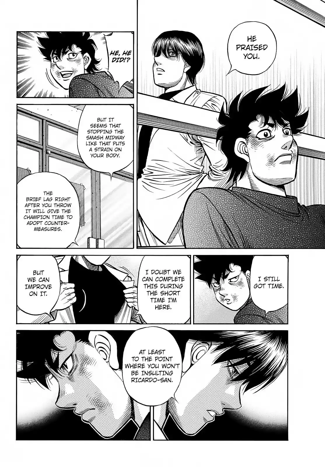 Hajime No Ippo Chapter 1425
