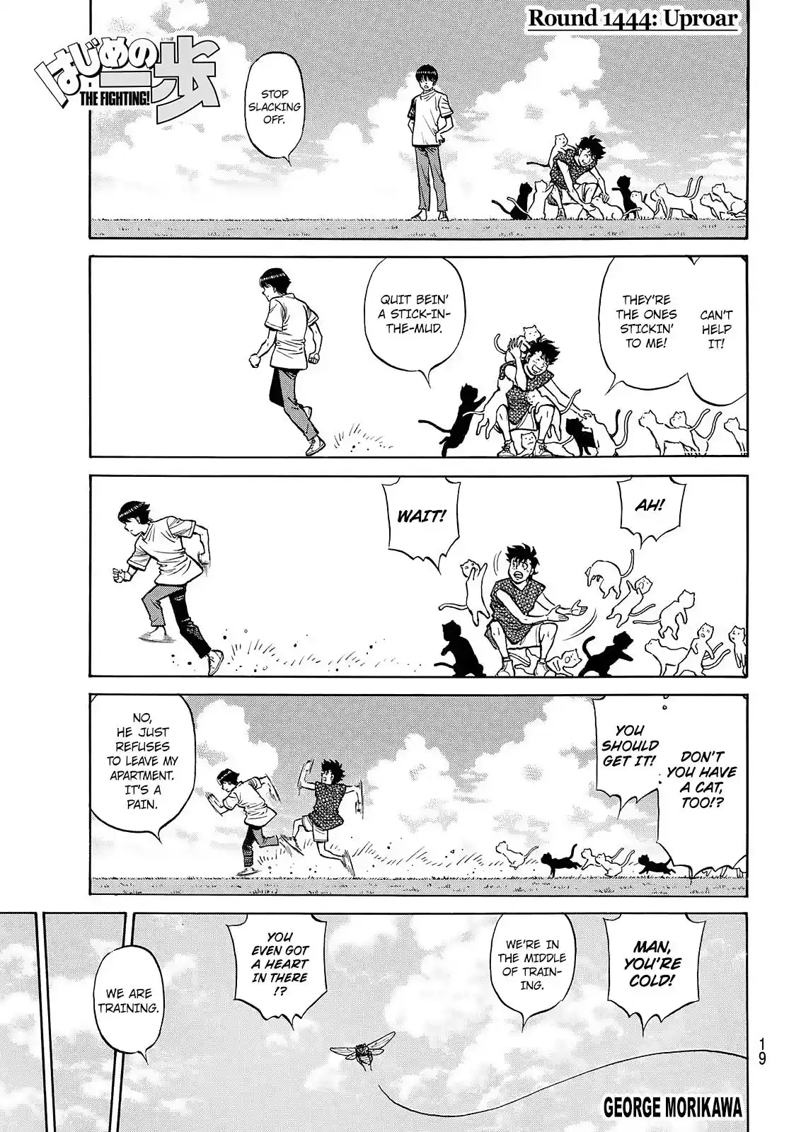 Hajime No Ippo Chapter 1444